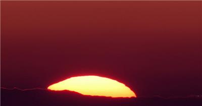 日出-1湖边高山云层星空城市乡村梯田日出日落风景高清实拍视频素材