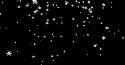 雪花飘落的背景素材