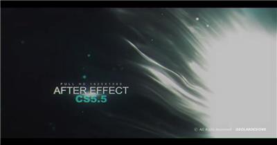 AE 15316 抽象背景标题展示 ae素材源文件