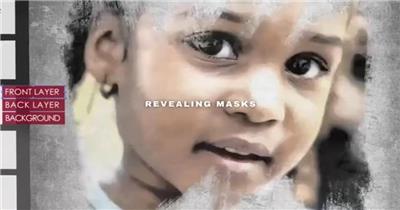 AE 15236 艺术照片展示 ae素材源文件