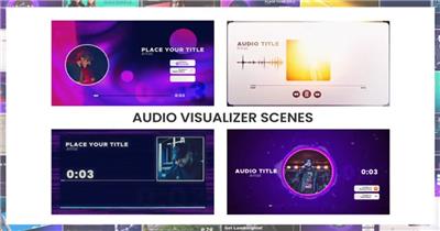 AE 16645 音频可视化 ae素材源文件