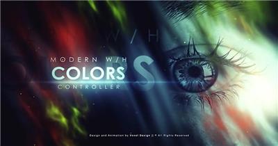 AE 15820 抽象背景影视标题 ae素材源文件