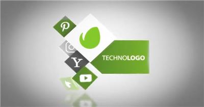 15225 媒体标志版式动画