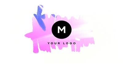 15252 手绘涂刷标志动画