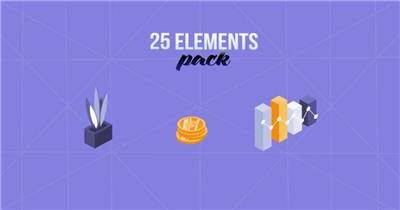 AE 17301 管理概念情景动画 ae素材源文件