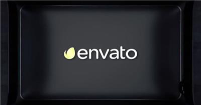 16147 科技按钮标志 ae模版源文件ape素材