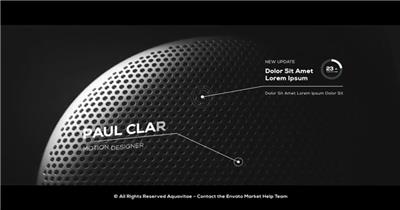 AE 15829 呼出线标题展示 ae素材源文件