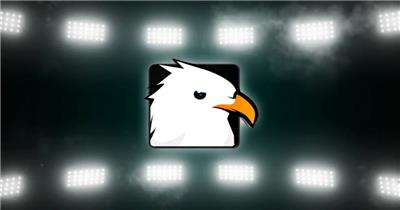 16502 橄榄球盔标志片头