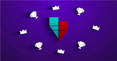 17231 Twitch简洁标志展示