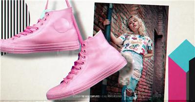 15368 90风格时尚片头