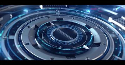 16849 科技标志片头