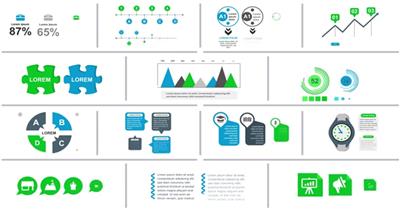 AE 15567 信息图 ae素材源文件