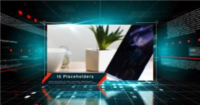 ae下载 16586 科技企业幻灯片