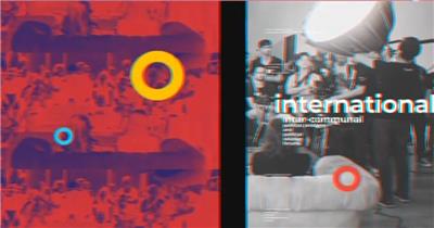 17244 简洁模糊效果片头