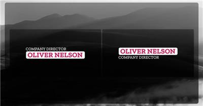 16330 版式文字字幕 文字字幕素材