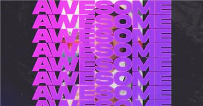 17168 现代风格活力片头