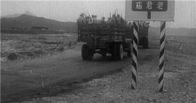 解放军解放战争抗美援朝毛主席老资料视频素材