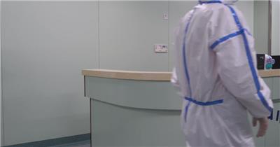 疫情 新冠肺炎 抗疫一线 医生 护士 实拍 视频素材
