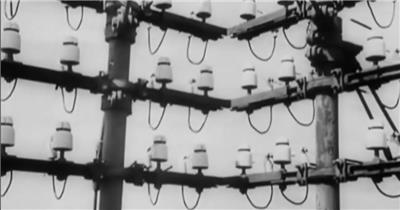 电的发明改变人类生活电的发明视频素材