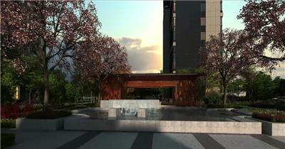 高清视频素材 三维建筑漫游动画 房地产