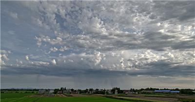 蓝天白云稻田乡村26