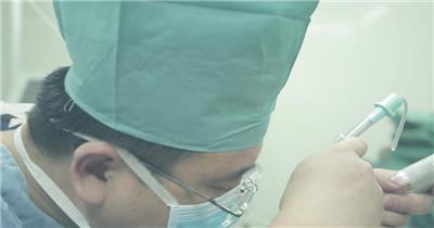 麻醉医疗仪器打点滴视频实拍素材