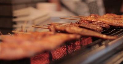 武汉户部巷汉味美食小吃特色旅游宣传背景视频下载 (1)