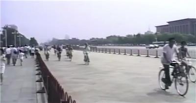 1991年北京首都天安门历史背景视频