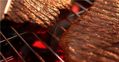 美味诱人烤牛排实拍