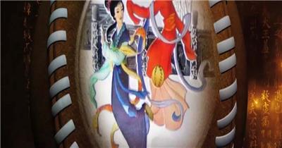 足球演变历史 古代蹴鞠 LED背景素材 宣传片素材 专题片素材