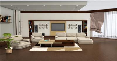 室内家具室内设计视频素材