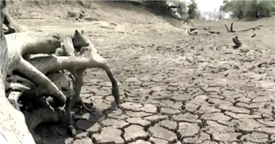 荒凉贫瘠天灾人祸民不聊生实拍视频素材