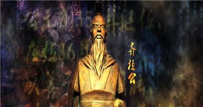古代 政治军事家 le背景 长城 烽火台 宣传片素材 专题片素材