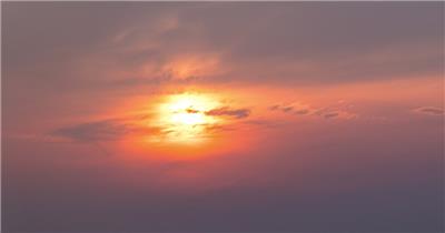 清晨日出延时实拍镜头 (1)