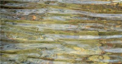 山泉水小溪河流瀑布实拍镜头 (1)