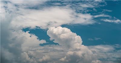 超壮观积雨云层多云海天气天空