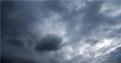 风雨欲来乌云台风飓风阴天气