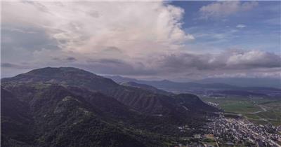 浙江瑞安曹村镇农村延时风光