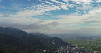 浙江瑞安曹村镇农村延时风光