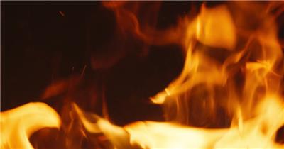 烈火焚烧烈焰火焰木炭柴火