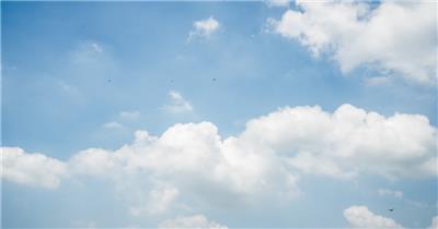 蓝天白云秋高气爽天气晴朗