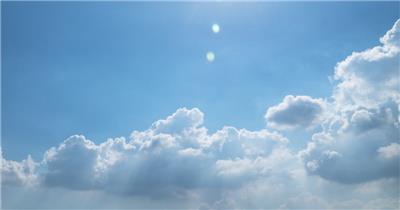 蓝天白云丁达尔效应耶稣光