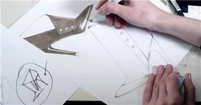 皮鞋 电脑 设计 手工 出样 加工