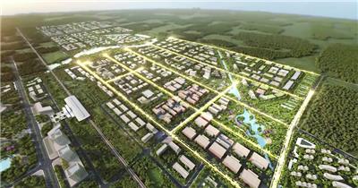 高清城市规划发展视频素材 3D动画 三维建筑漫游 