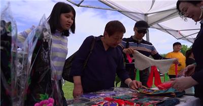 非遗产品公园展销活动