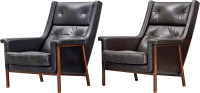 家具-黑色扶手椅图片