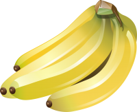 水果、坚果-香蕉形象