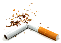 物体-破损的香烟图像