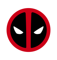 英雄，演员-Deadpool徽标