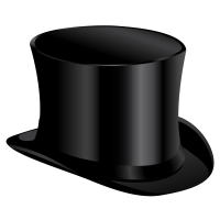 黑色圆柱帽图像